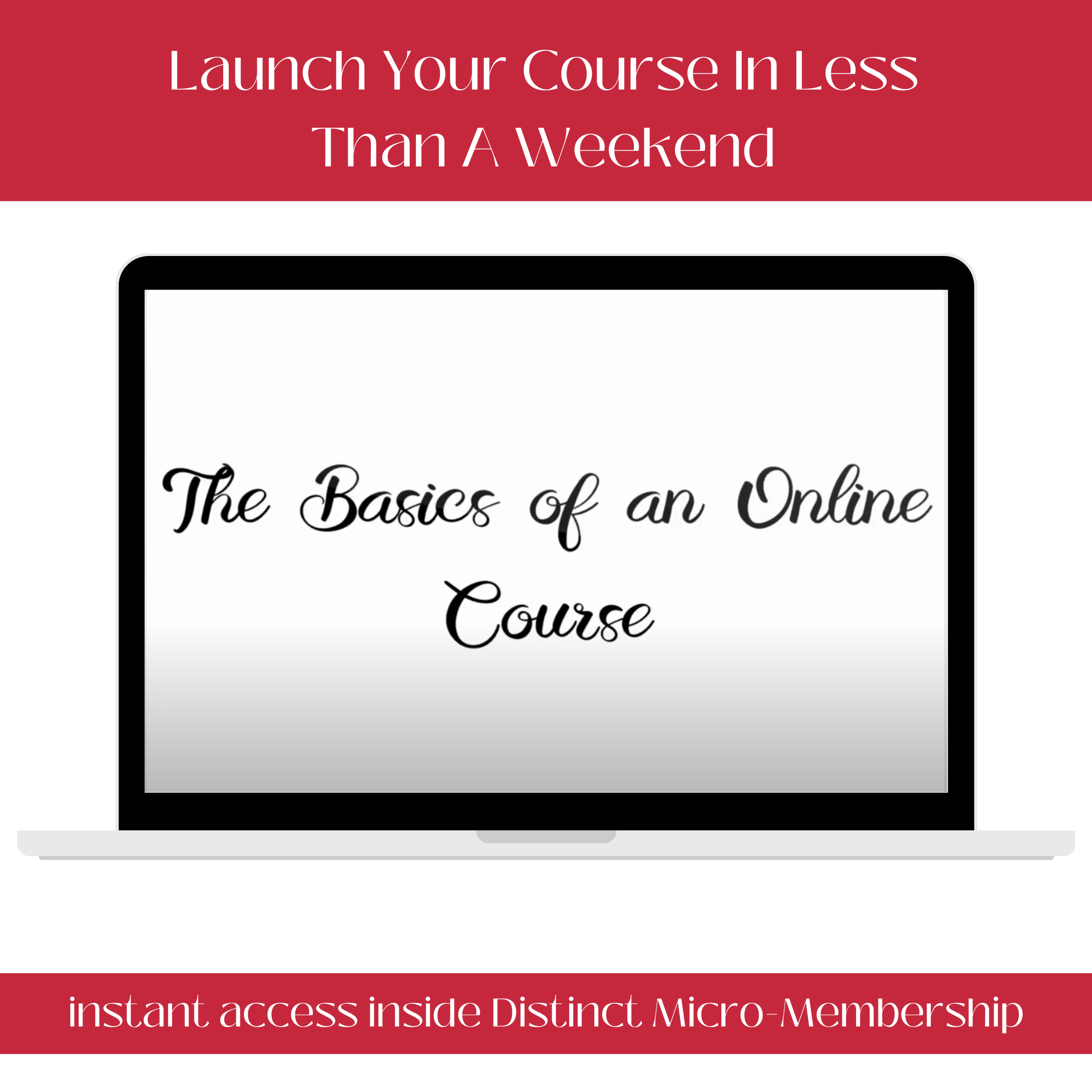 launch your course