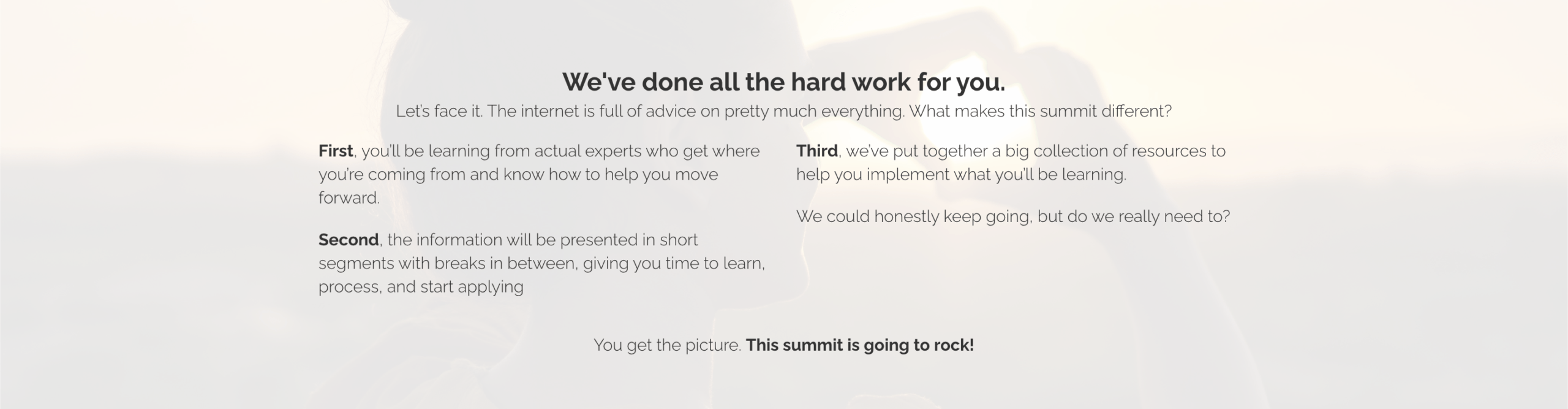 the hard work energize